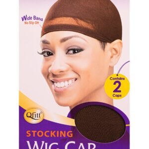 Q-FITT #101 STOCKING WIG CAP(BROWN)