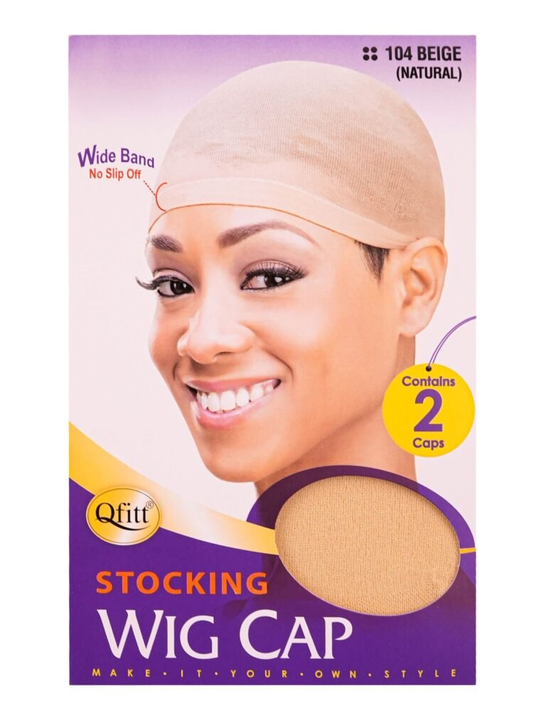 Q-FITT #104 STOCKING WIG CAP(NATURAL)